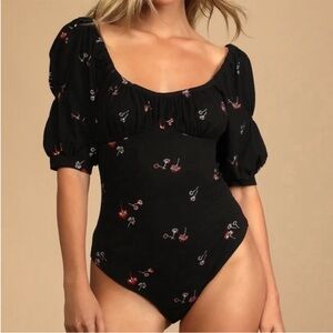 Free People Intimately Play Date Bodysuit size XS